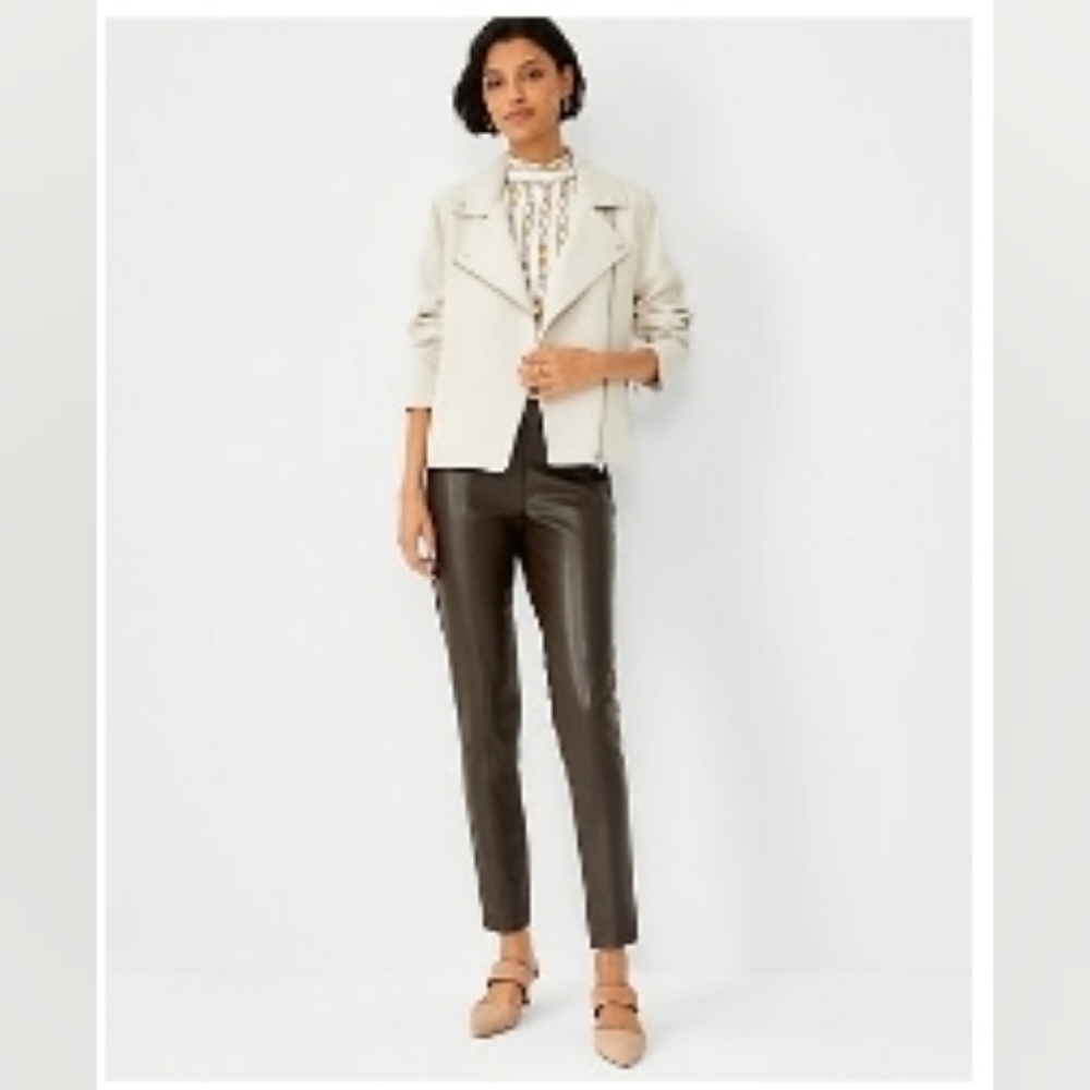 Faux leather leggings